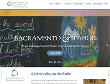 Tablet Screenshot of goldenvalleycharter.org